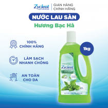 Nước Lau Sàn Zyclent Extra Hương Bạc Hà - 1kg